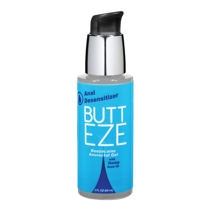 BUTT EZE ANAL DESENSITIZER W/HEMP SEED OIL 2OZ BOTTLE BUTT EZE ANAL DESENSITIZER W/HEMP SEED OIL 2OZ BOTTLE