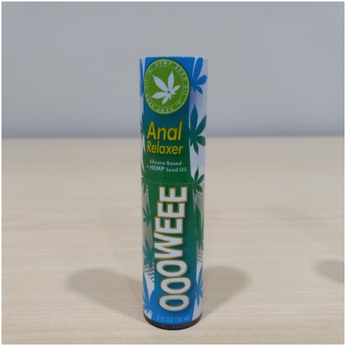 OOOWEEE ANAL RELAXING SIL/LUBE W/HEMP SEED OIL 0.5 OZ OOOWEEE ANAL RELAXING SIL/LUBE W/HEMP SEED OIL 0.5 OZ