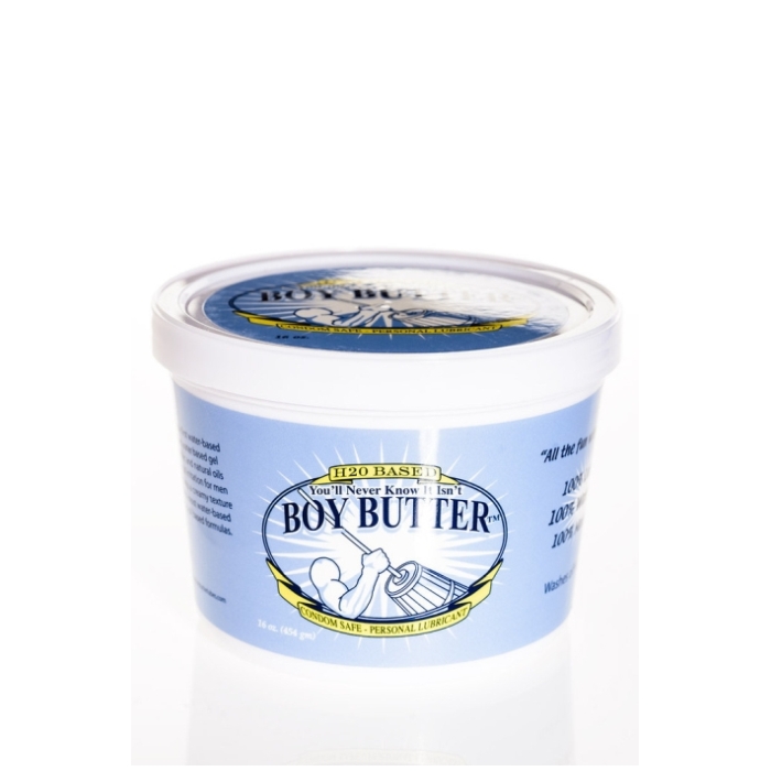 YOU'LL NEVER KNOW ISN'T BOY BUTTER H2O 16OZ TUB - BLUE YOU'LL NEVER KNOW ISN'T BOY BUTTER H2O 16OZ TUB - BLUE