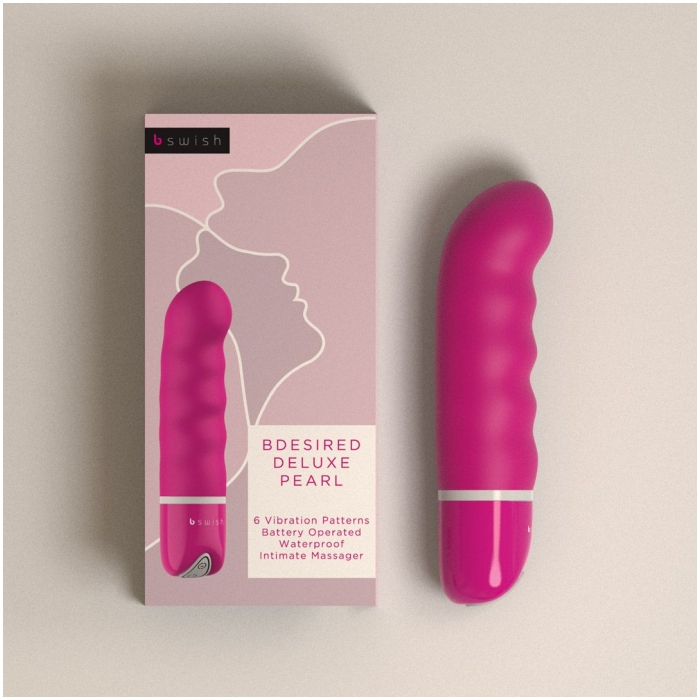 BDESIRED DELUXE PEARL - ROSE 6" BDESIRED DELUXE PEARL - ROSE 6"