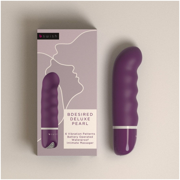 BDESIRED DELUXE PEARL - ROYAL PURPLE 6" BDESIRED DELUXE PEARL - ROYAL PURPLE 6"