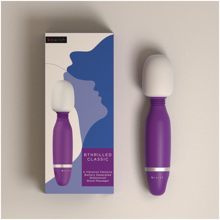 BTHRILLED CLASSIC - PURPLE 8" BTHRILLED CLASSIC - PURPLE 8"