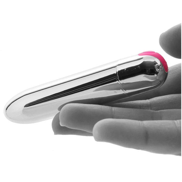PINK PUSSYCAT VIBRATING BULLET - SILVER