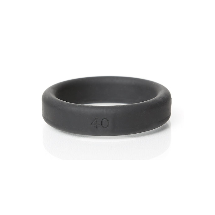 BONEYARD SILICONE RING 40MM BLACK