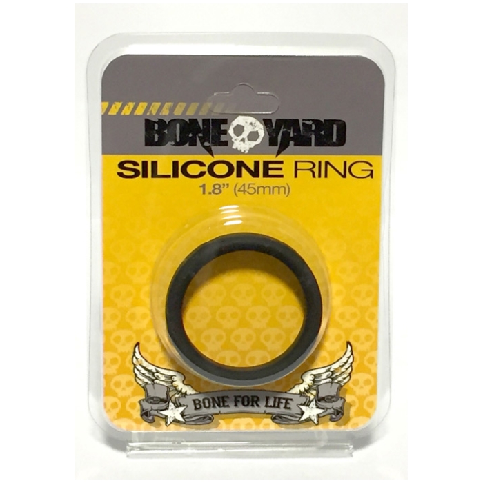 BONEYARD SILICONE RING 45MM BLACK BONEYARD SILICONE RING 45MM BLACK