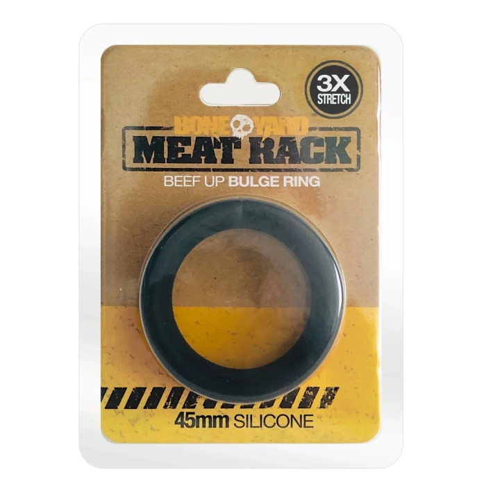 BONEYARD MEAT RACK BLACK SILICONE RING 45MM BONEYARD MEAT RACK BLACK SILICONE RING 45MM