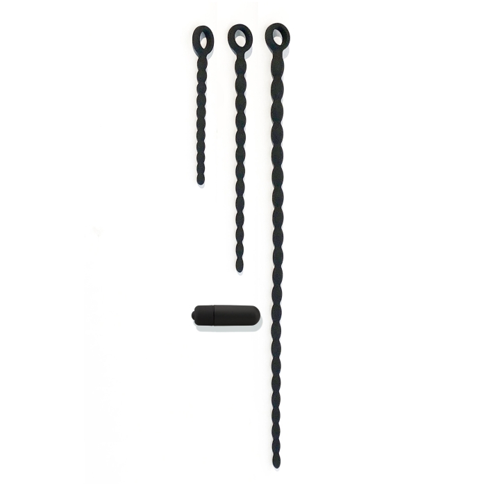 PISS HOLER W/ INTERCHANGEABLE VIBRATING BULLET