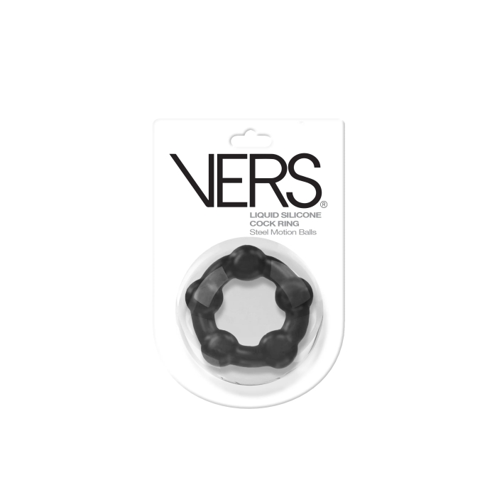 VERS STEEL MOTION BALLS LIQ SILICONE C-RING VERS STEEL MOTION BALLS LIQ SILICONE C-RING