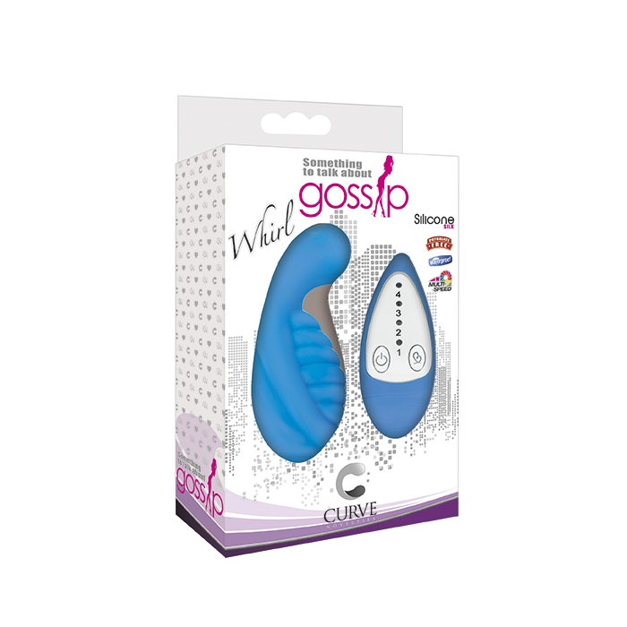 GOSSIP WHIRL - AZURE GOSSIP WHIRL - AZURE