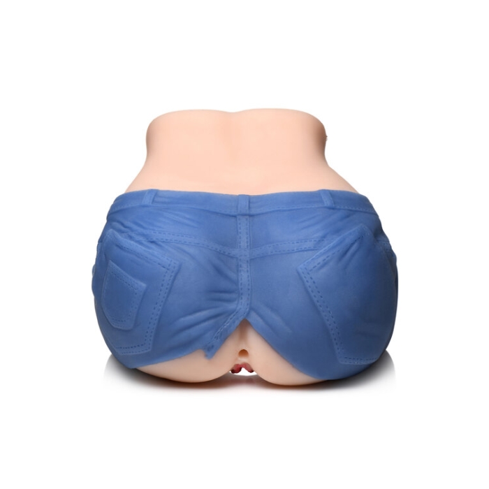 MISTRESS HOLLY - DENIM SHORTS PUSSY & ASS MASTURBATOR