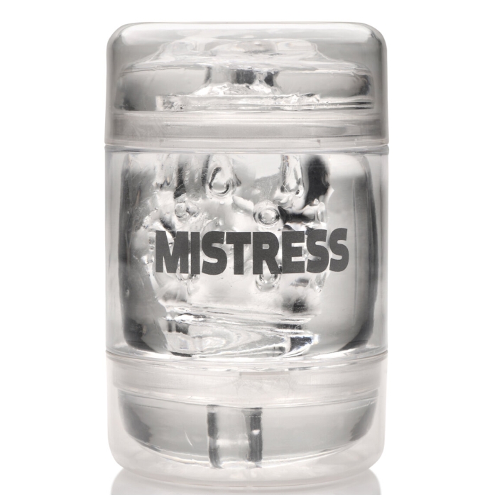 MASTURBATOR CLEAR MISTRESS DOUBLE SHOT ASS/MOUTH MINI