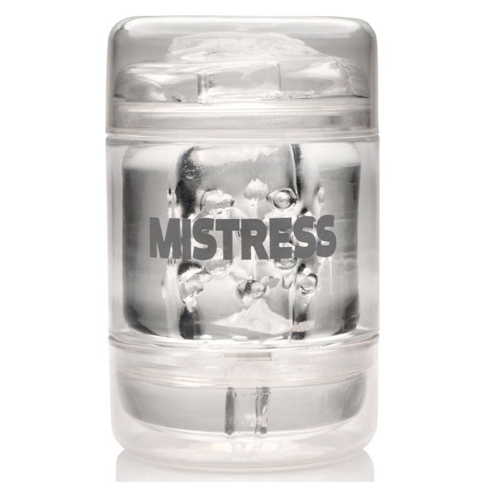 MASTURBATOR CLEAR MISTRESS DOUBLE SHOT PUSSY/ASS MINI