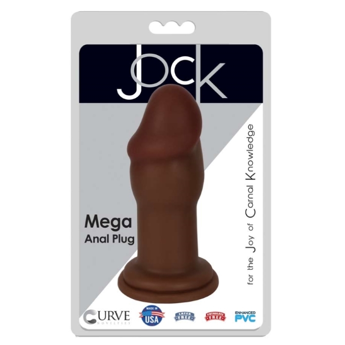 MEGA ANAL PLUG - CHOCOLATE MEGA ANAL PLUG - CHOCOLATE