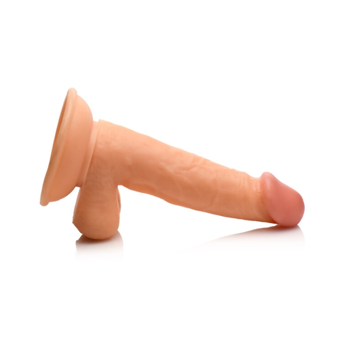 DILDO W/ BALLS LIGHT 6.75" JOCKS FOOTBALL PLAYER FRANK