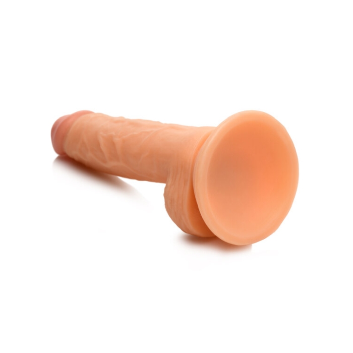 DILDO W/ BALLS LIGHT 7" JOCKS SWIMMING SIMON