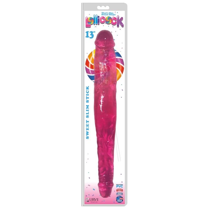LOLLICOCK 13" SWEET SLIM STICK - CHERRY ICE LOLLICOCK 13" SWEET SLIM STICK - CHERRY ICE