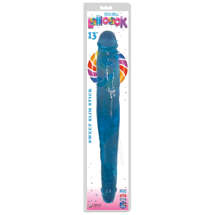 LOLLICOCK 13" SWEET SLIM STICK - BERRY ICE LOLLICOCK 13" SWEET SLIM STICK - BERRY ICE