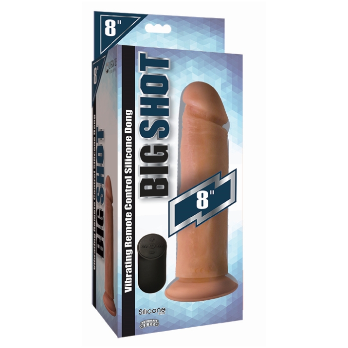 BIG SHOT 8" NO BALLS SILICONE BIG SHOT 8" NO BALLS SILICONE