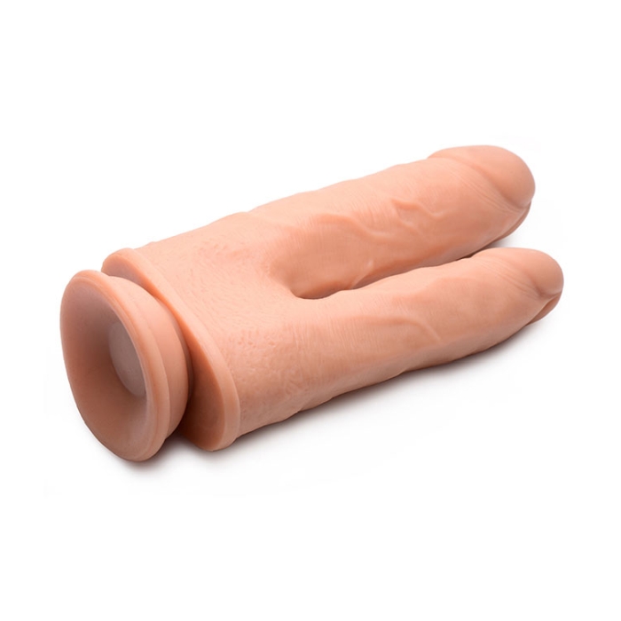 BIG SHOT 8" DOUBLE SHOT LIQUID SILICONE DOUBLE DILDO