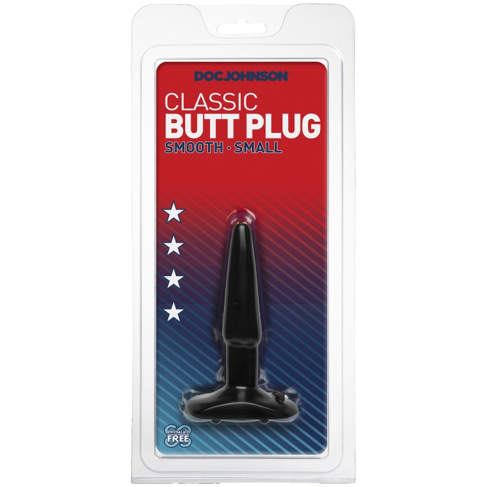 BUTT PLUG, BLACK, SMALL BUTT PLUG, BLACK, SMALL