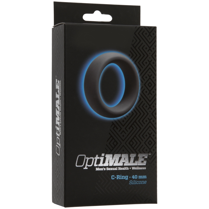 OPTIMALE - C-RING 40 MM SILICONE - SLATE OPTIMALE - C-RING 40 MM SILICONE - SLATE