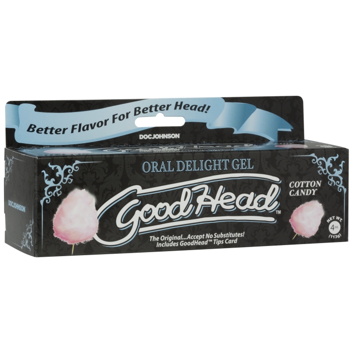 GOODHEAD ORAL DELIGHT GEL 4OZ - COTTON CANDY GOODHEAD ORAL DELIGHT GEL 4OZ - COTTON CANDY