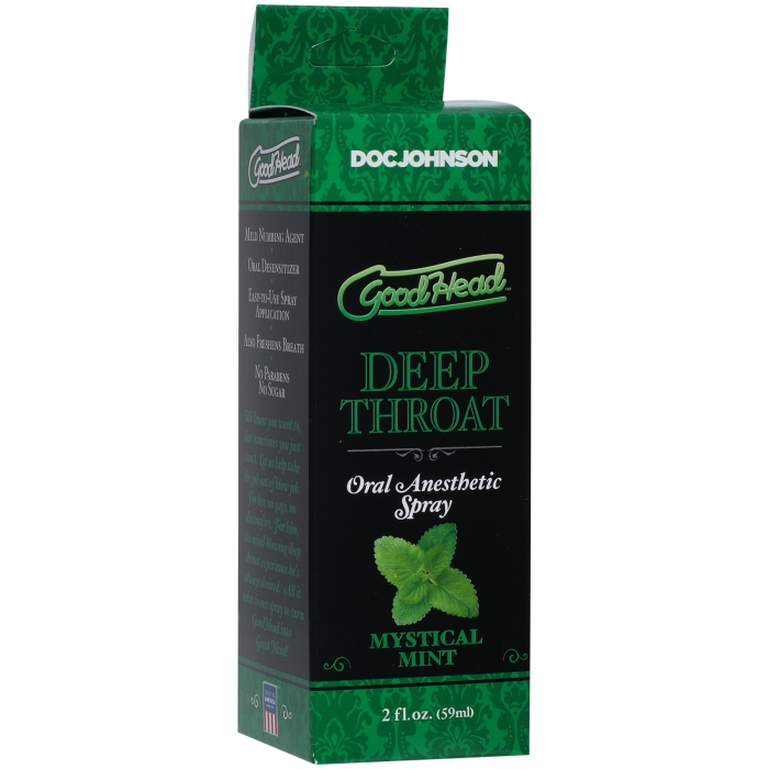 GOODHEAD DEEP THROAT SPRAY - MYSTICAL MINT GOODHEAD DEEP THROAT SPRAY - MYSTICAL MINT