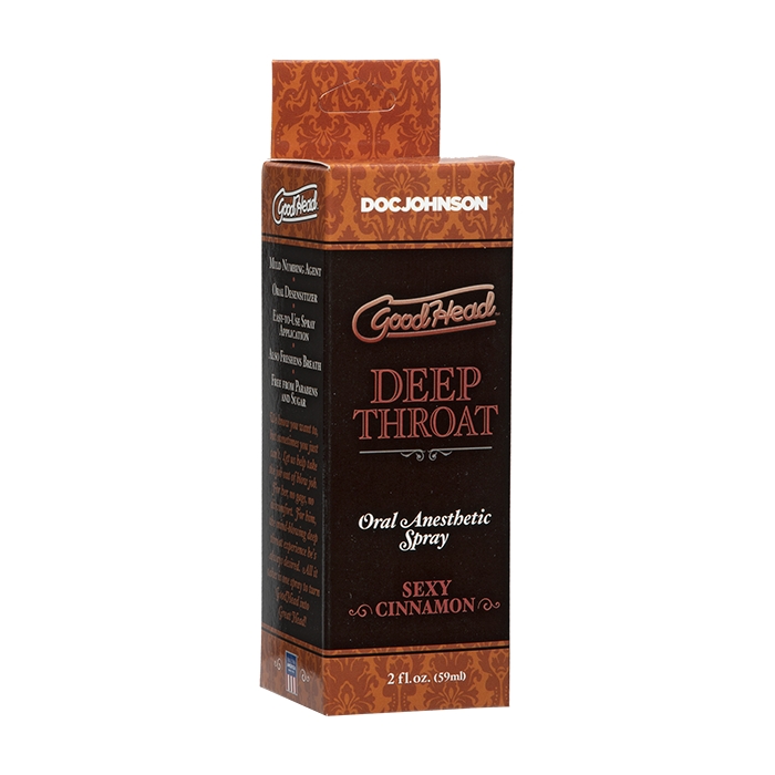 GOODHEAD DEEP THROAT SPRAY – SEXY CINNAMON GOODHEAD DEEP THROAT SPRAY – SEXY CINNAMON