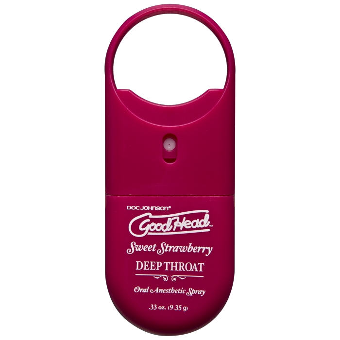 GOODHEAD TO-GO DEEP THROAT SPRAY - STRAWBERRY