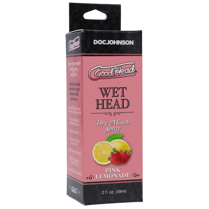GOODHEAD WET HEAD DRY MOUTH SPRAY 2OZ - PINK LEMONADE GOODHEAD WET HEAD DRY MOUTH SPRAY 2OZ - PINK LEMONADE