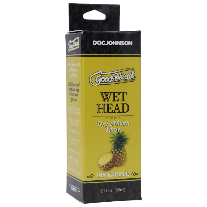 GOODHEAD WET HEAD DRY MOUTH SPRAY 2OZ - PINEAPPLE GOODHEAD WET HEAD DRY MOUTH SPRAY 2OZ - PINEAPPLE
