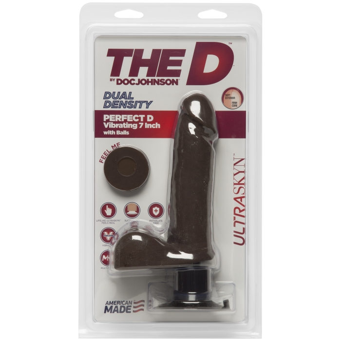 THE D - PERFECT D VIBRATING 7IN - CHOCOLATE THE D - PERFECT D VIBRATING 7IN - CHOCOLATE