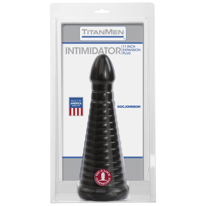 TITANMEN INTIMIDATOR 11" EXPANSION PLUG - BLACK TITANMEN INTIMIDATOR 11" EXPANSION PLUG - BLACK