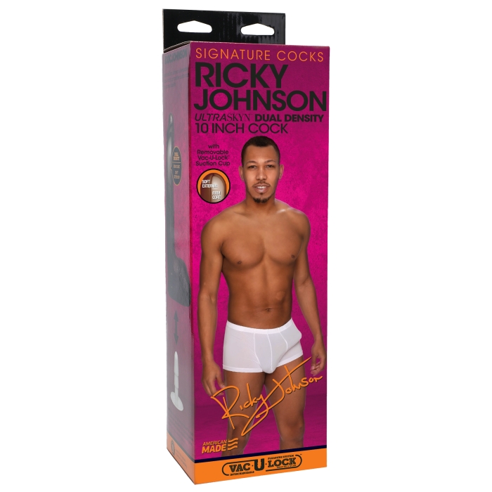 RICKY JOHNSON 10" ULTRASKYN COCK WITH REMOVABLE VAC-U RICKY JOHNSON 10" ULTRASKYN COCK WITH REMOVABLE VAC-U