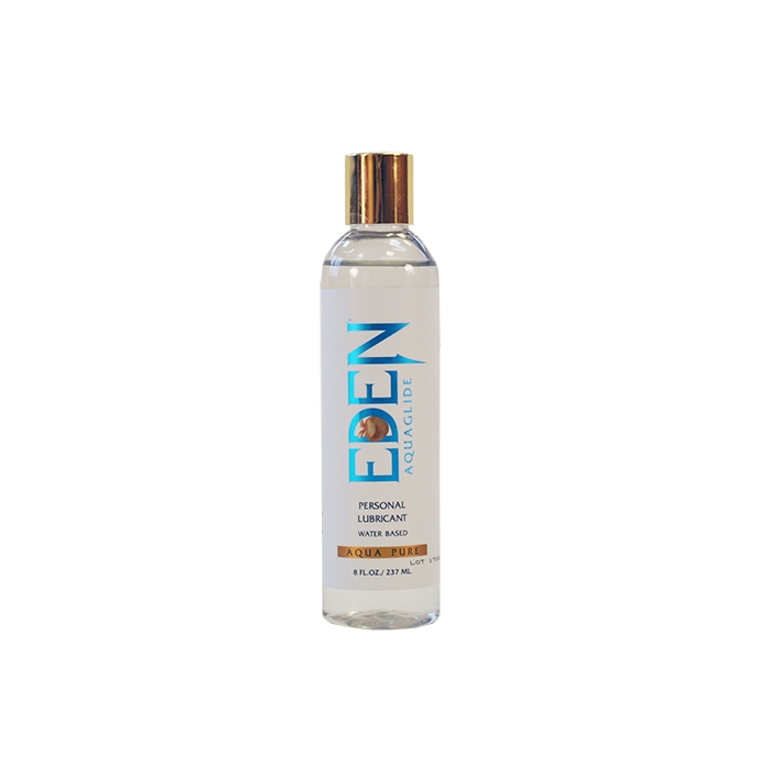 EDEN AQUAGLIDE 8 OZ CLEAR BOTTLE EDEN AQUAGLIDE 8 OZ CLEAR BOTTLE