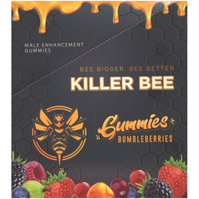 KILLER BEE GUMMY - 24 COUNT MALE ENHANCEMENT KILLER BEE GUMMY - 24 COUNT MALE ENHANCEMENT