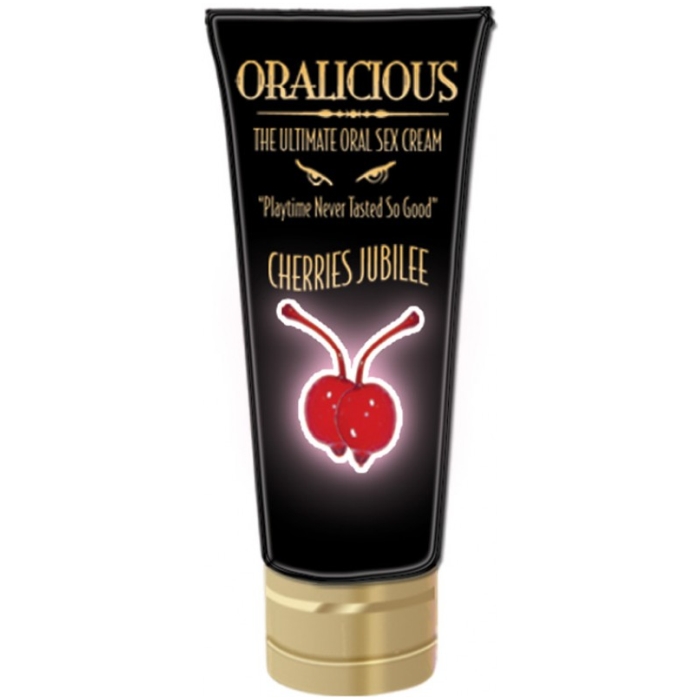 ORALICIOUS - CHERRY 2 OZ TUBE ORALICIOUS - CHERRY 2 OZ TUBE