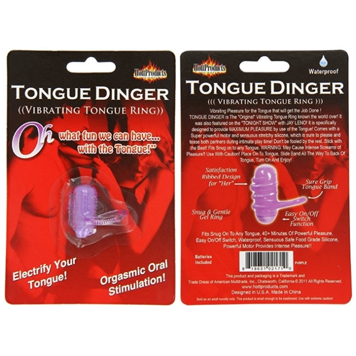 TONGUE DINGER PURPLE TONGUE DINGER PURPLE