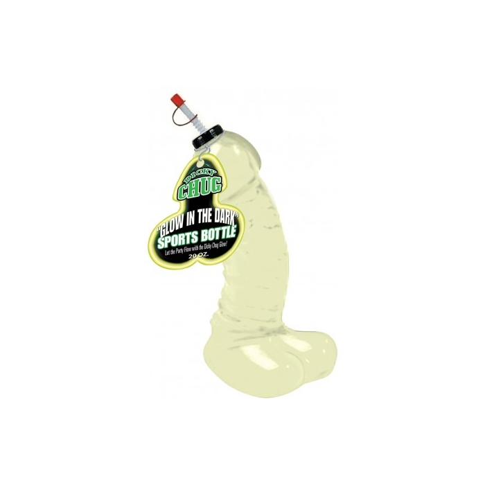 DICKY CHUG BIG GLOW IN THE DARK SPORTS BOTTLE DICKY CHUG BIG GLOW IN THE DARK SPORTS BOTTLE