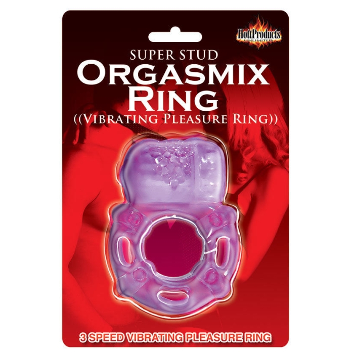 SUPER STUD ORGASMIX RING - PURPLE SUPER STUD ORGASMIX RING - PURPLE