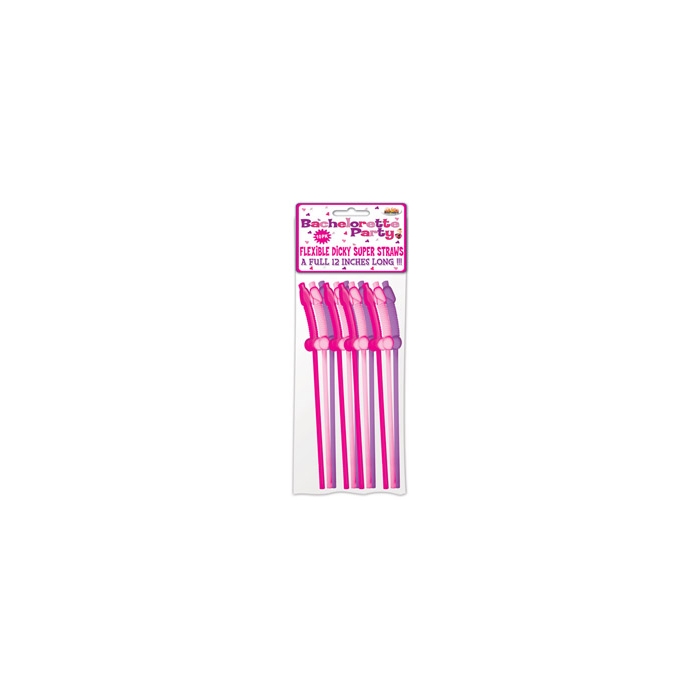 BACHELORETTE PARTY FLEXY SUPER STRAW - 10PCS SET BACHELORETTE PARTY FLEXY SUPER STRAW - 10PCS SET