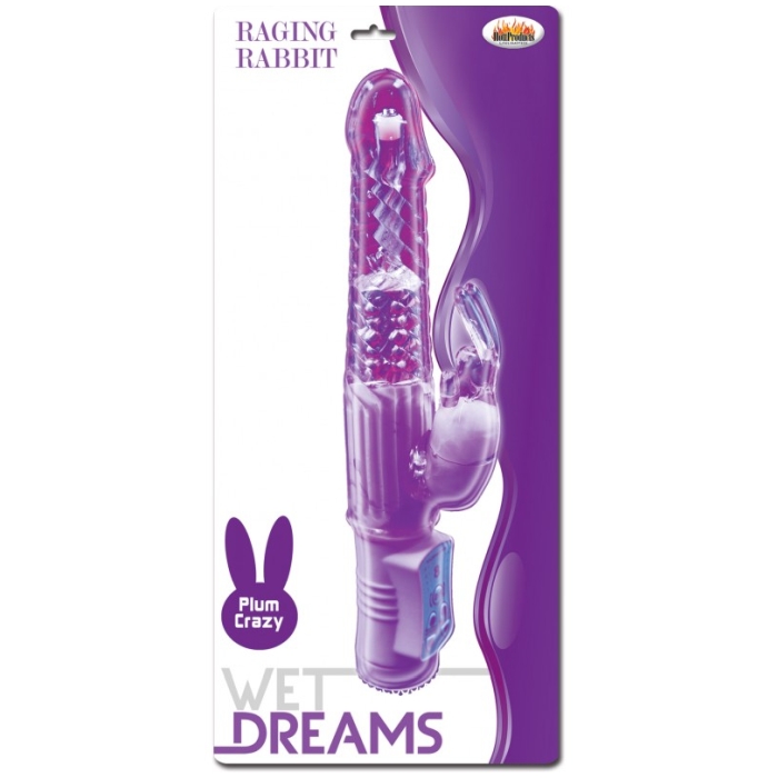 WET DREAMS RAGING RABBIT - PURPLE WET DREAMS RAGING RABBIT - PURPLE