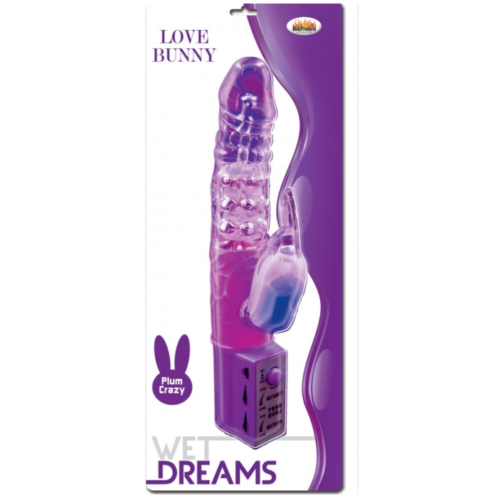 WET DREAMS LOVE BUNNY - PURPLE WET DREAMS LOVE BUNNY - PURPLE