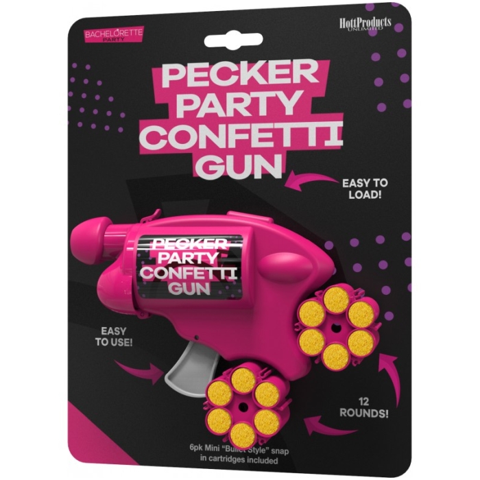 PARTY PECKER CONFETTI GUN PARTY PECKER CONFETTI GUN
