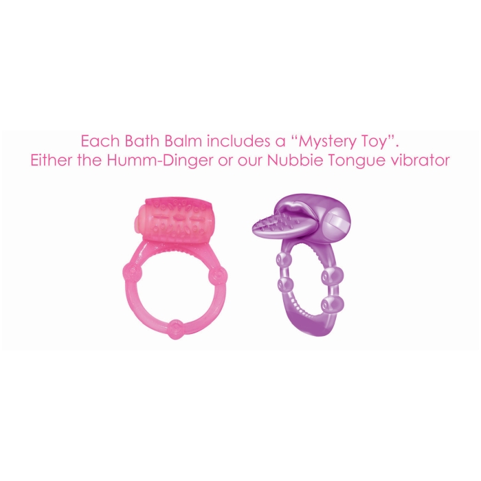 HEARTS-A-FLAME EROTIC LOVERS BATH BOMB W/ MYSTERY VIBE