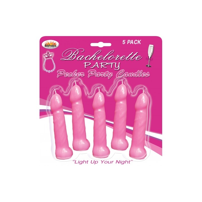 BACHELORETTE PARTY PINK PECKER CANDLES BACHELORETTE PARTY PINK PECKER CANDLES
