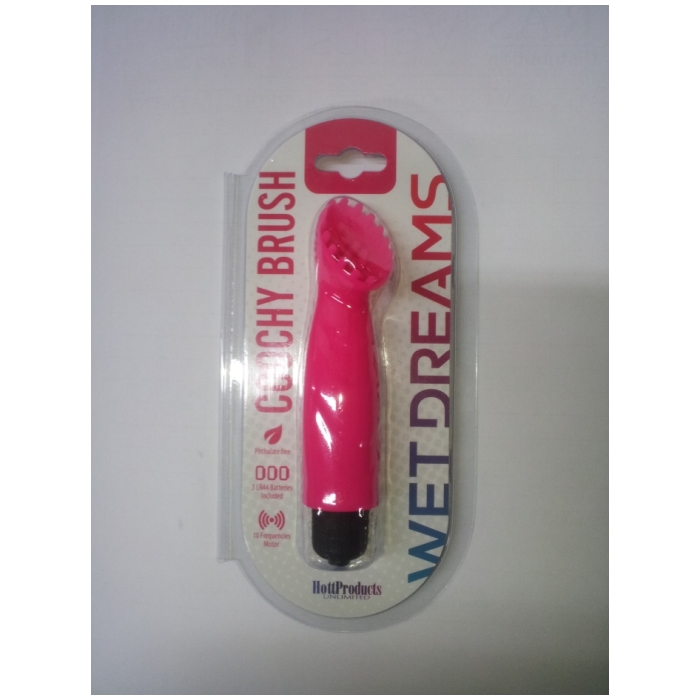 WET DREAMS - COOCHY BRUSH - 10 FREQUENCIES - MAGENTA WET DREAMS - COOCHY BRUSH - 10 FREQUENCIES - MAGENTA