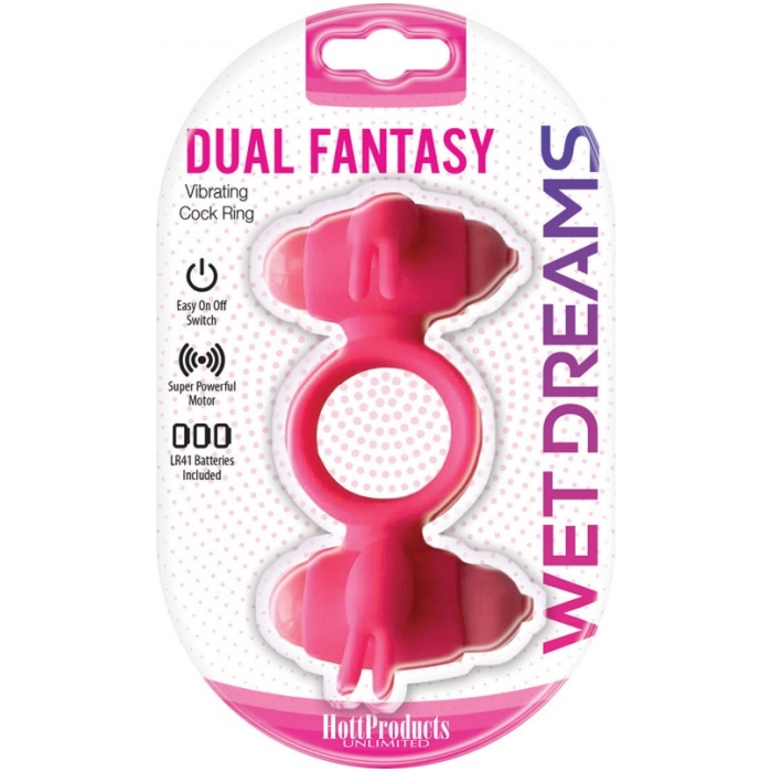 WET DREAMS DUAL FANTASY DUAL COCKRING W/ TURBO MOTORS WET DREAMS DUAL FANTASY DUAL COCKRING W/ TURBO MOTORS