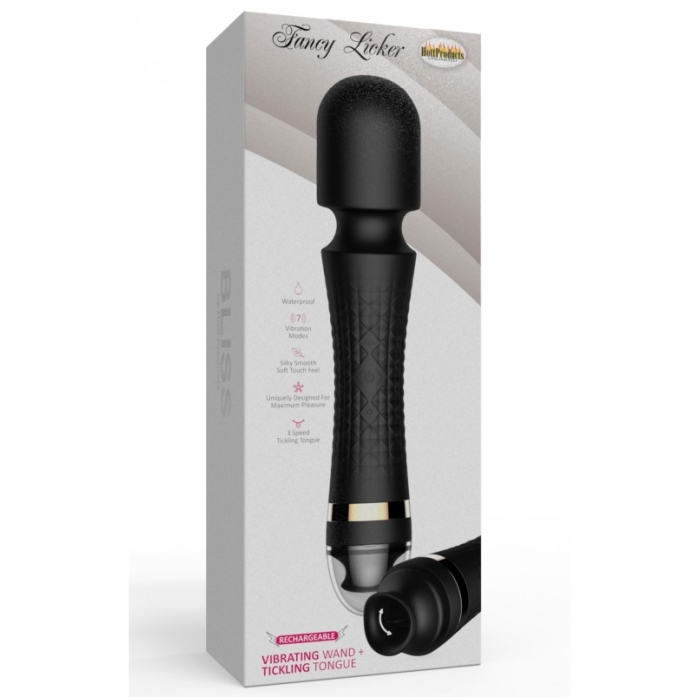 BLISS FANCY LICKER POWER WAND / VIBRATING TONGUE 3 SPE BLISS FANCY LICKER POWER WAND / VIBRATING TONGUE 3 SPE