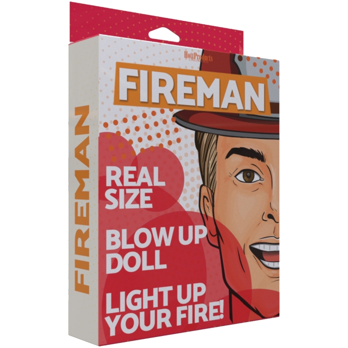 FIREMAN - INFLATABLE PARTY DOLL FIREMAN - INFLATABLE PARTY DOLL